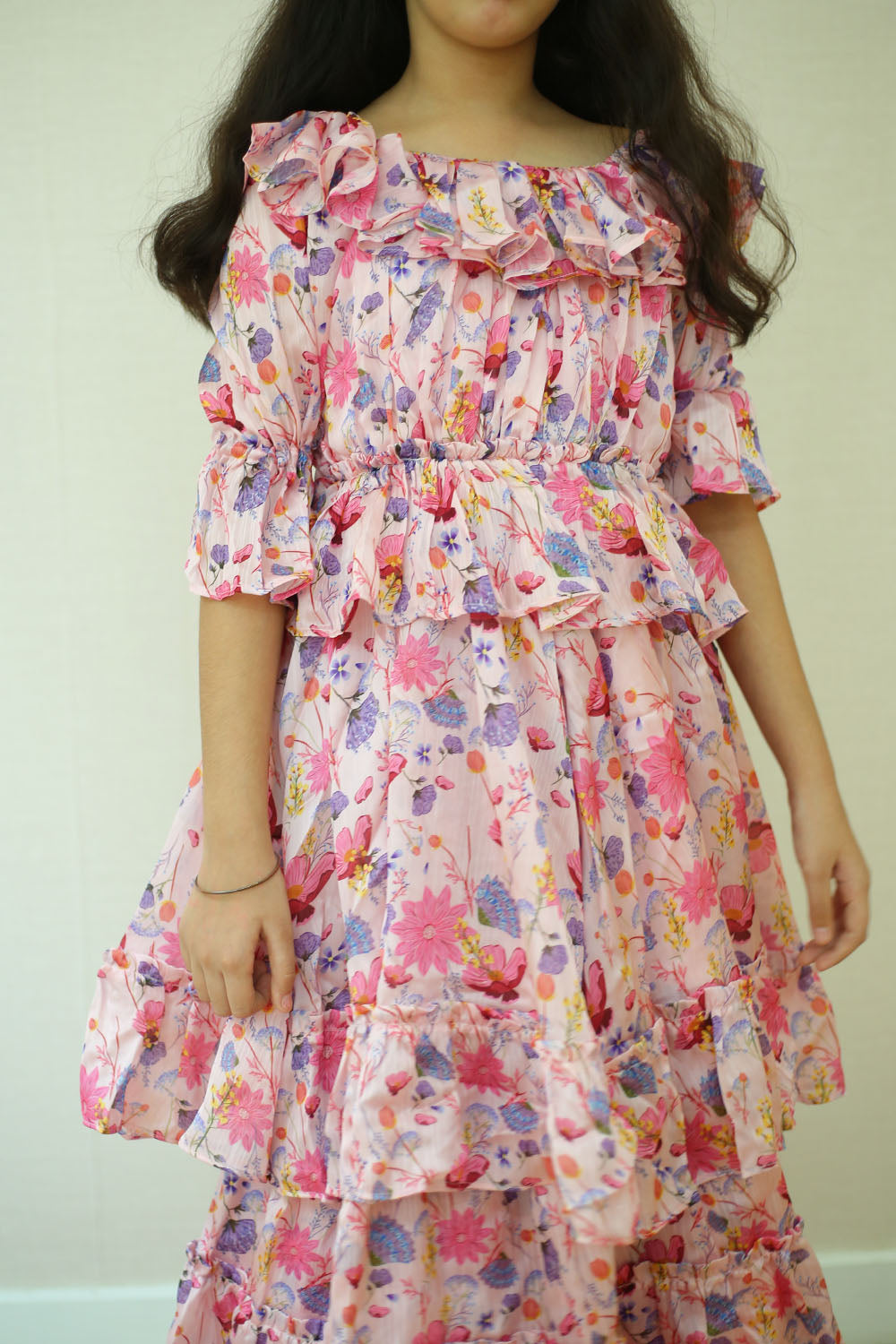 Glam Tiered dress