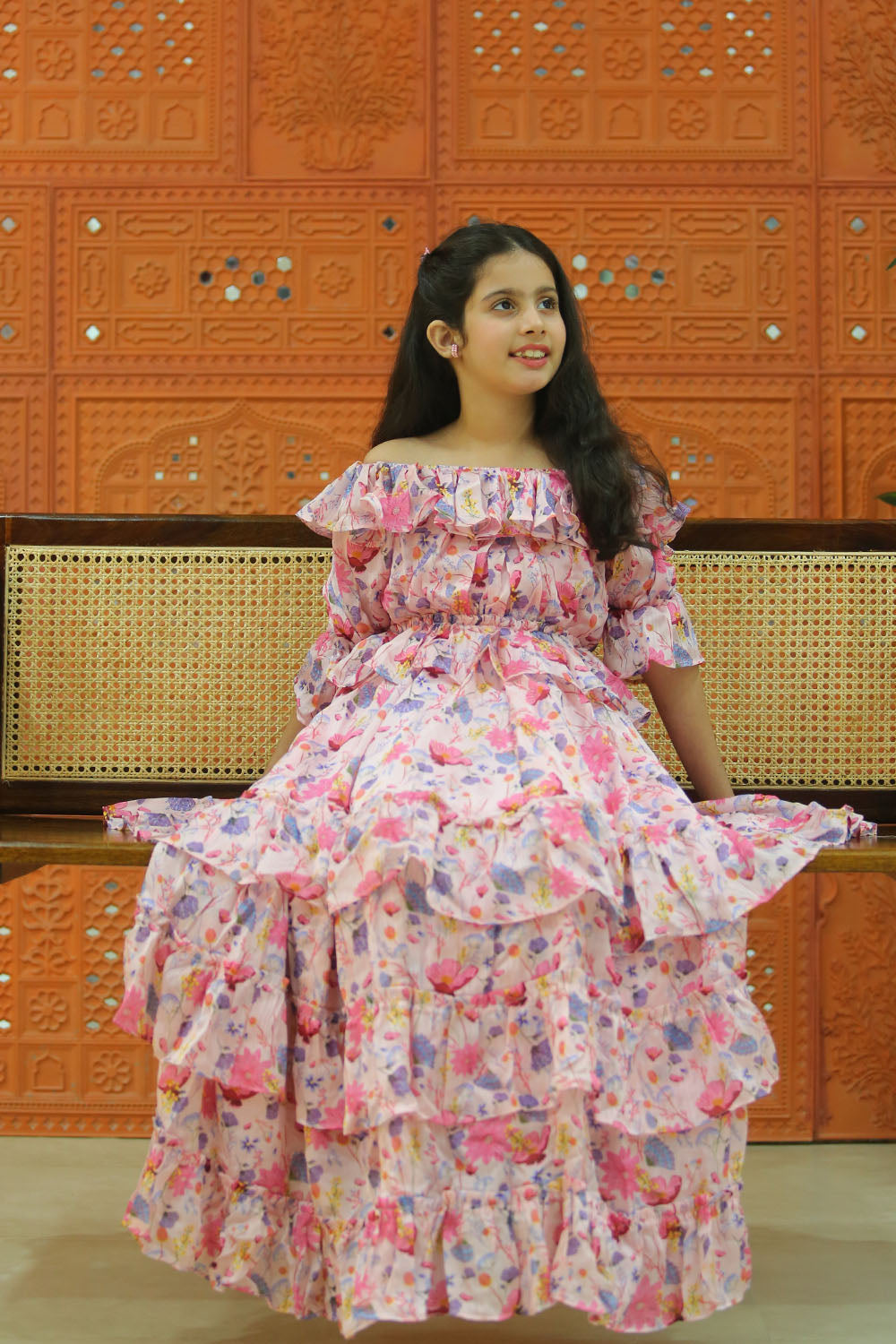 Glam Tiered dress