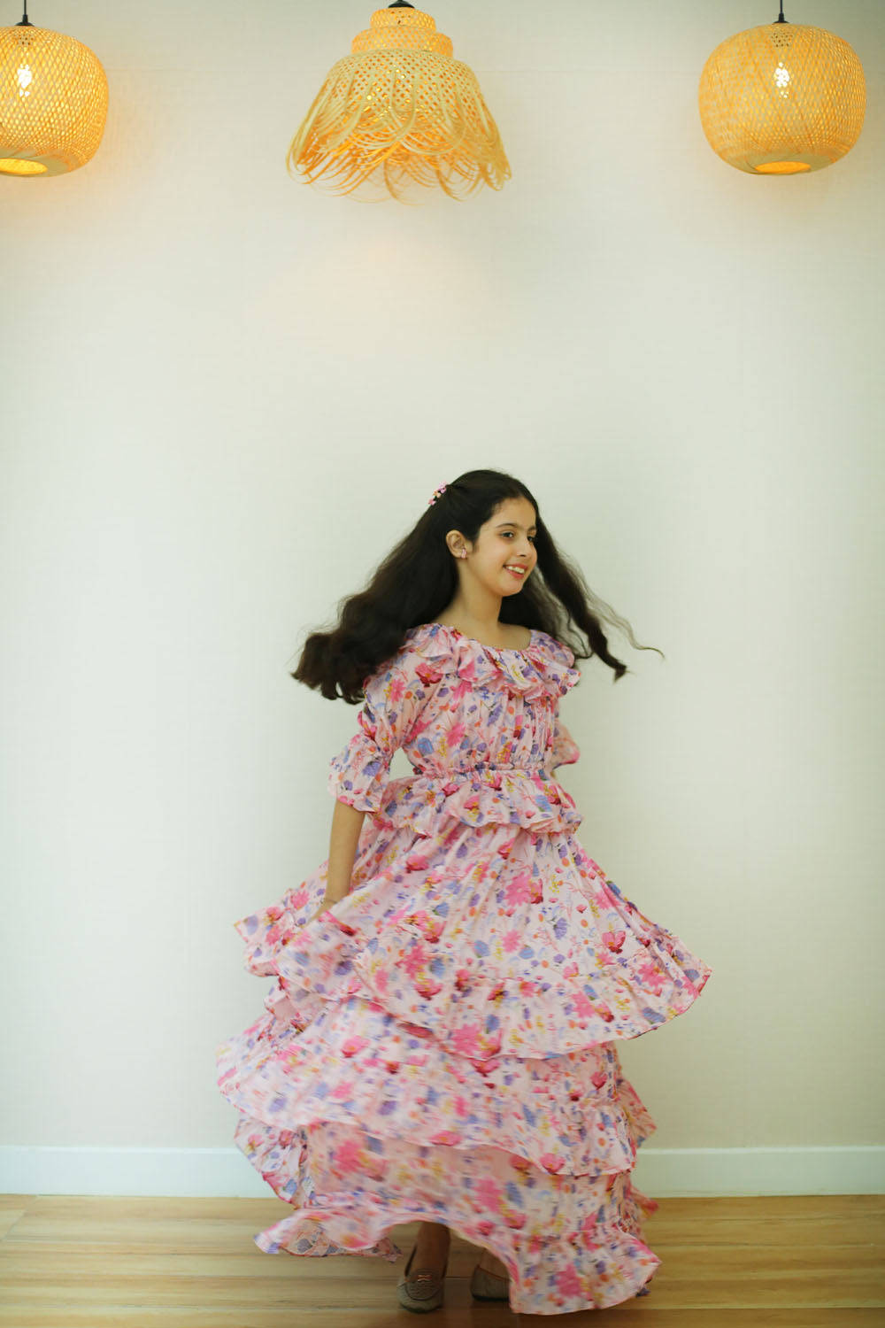 Glam Tiered dress