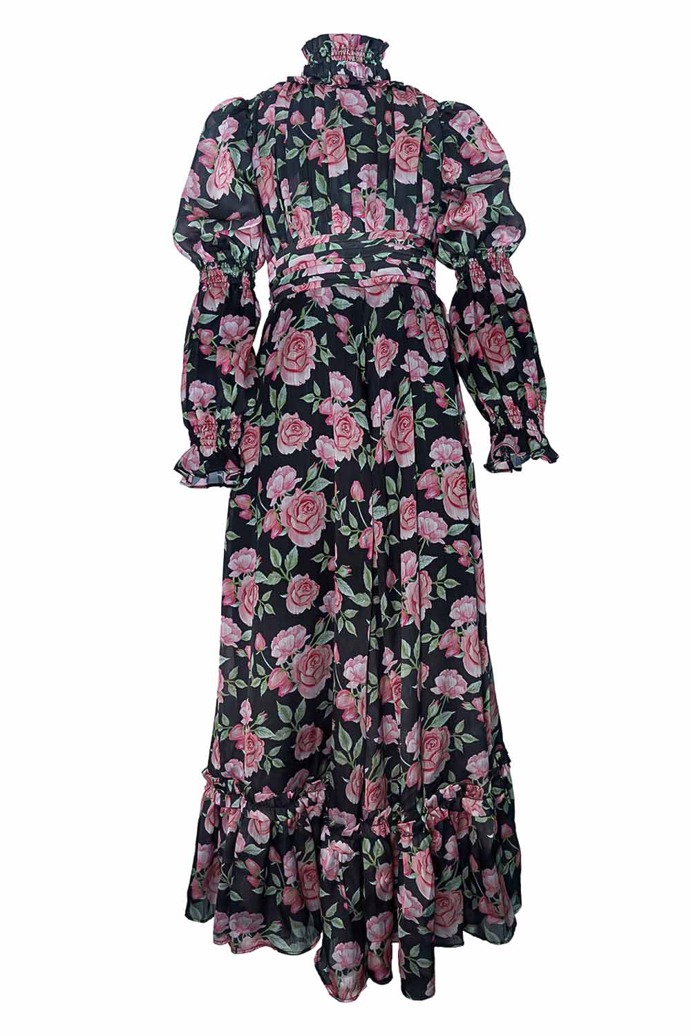 Long Shirred Dress for Girls