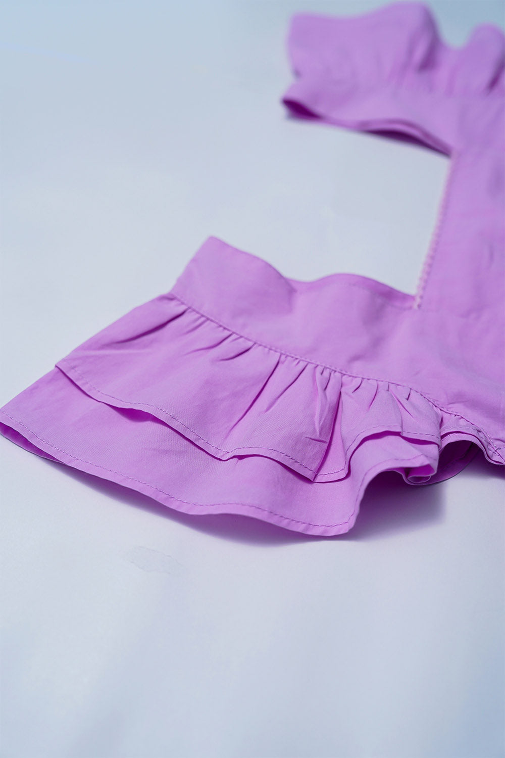 Ruffle top & Flared Skirt Dress