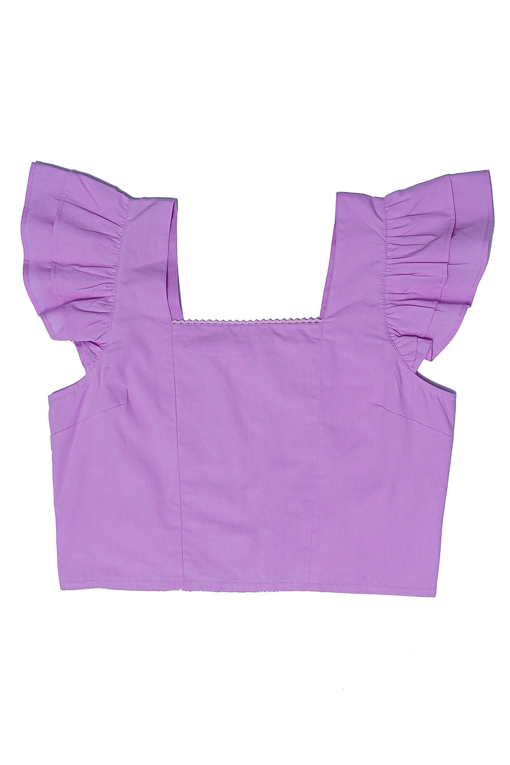 Ruffle top & Flared Skirt Dress