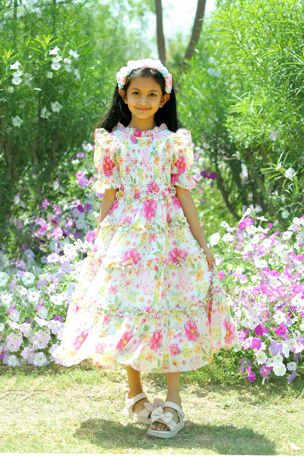 Girls Ruffle Dress