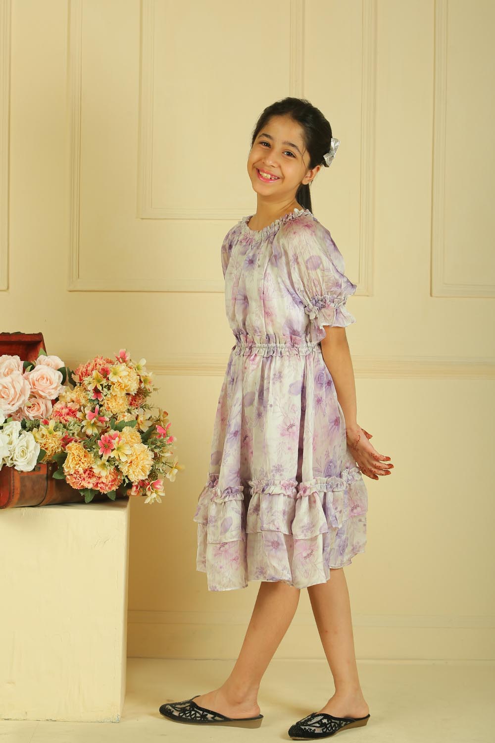 Kiara Petal Glow Dress