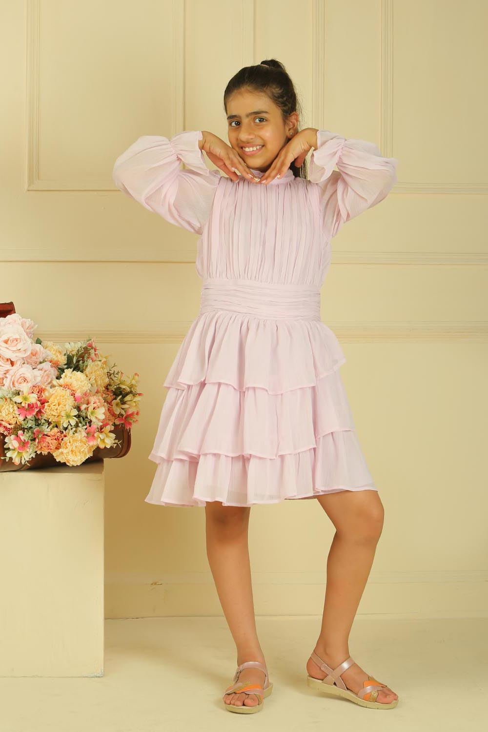 Sweet Violet Girls Flared Dress