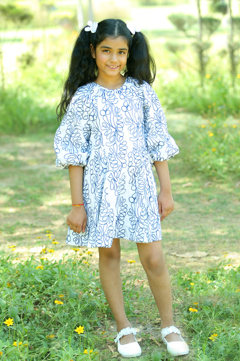 Balloon Sleeve Dress