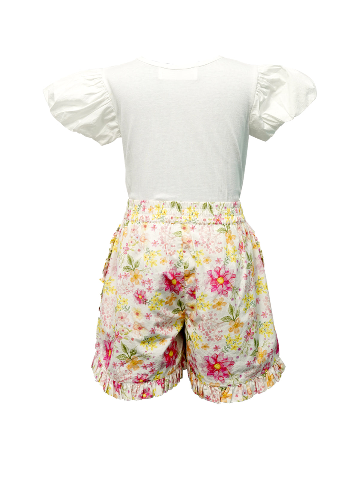 Camlie Puff sleeve tee & Shorts