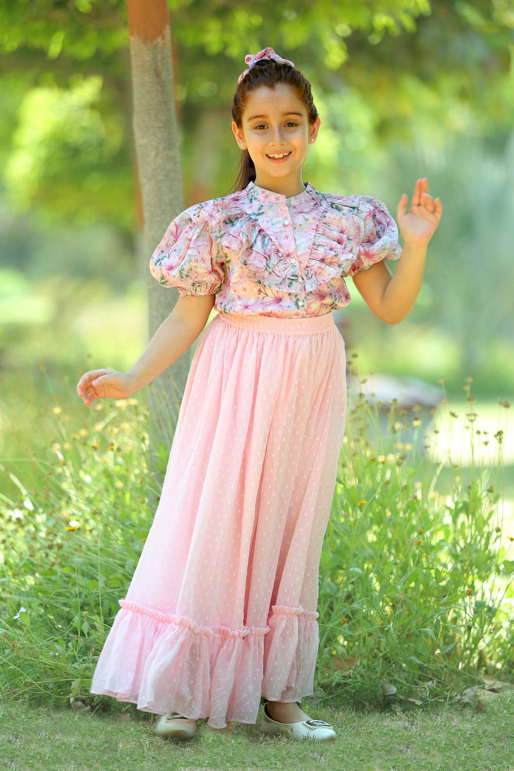 Enchanted princess Girls Co-ord set