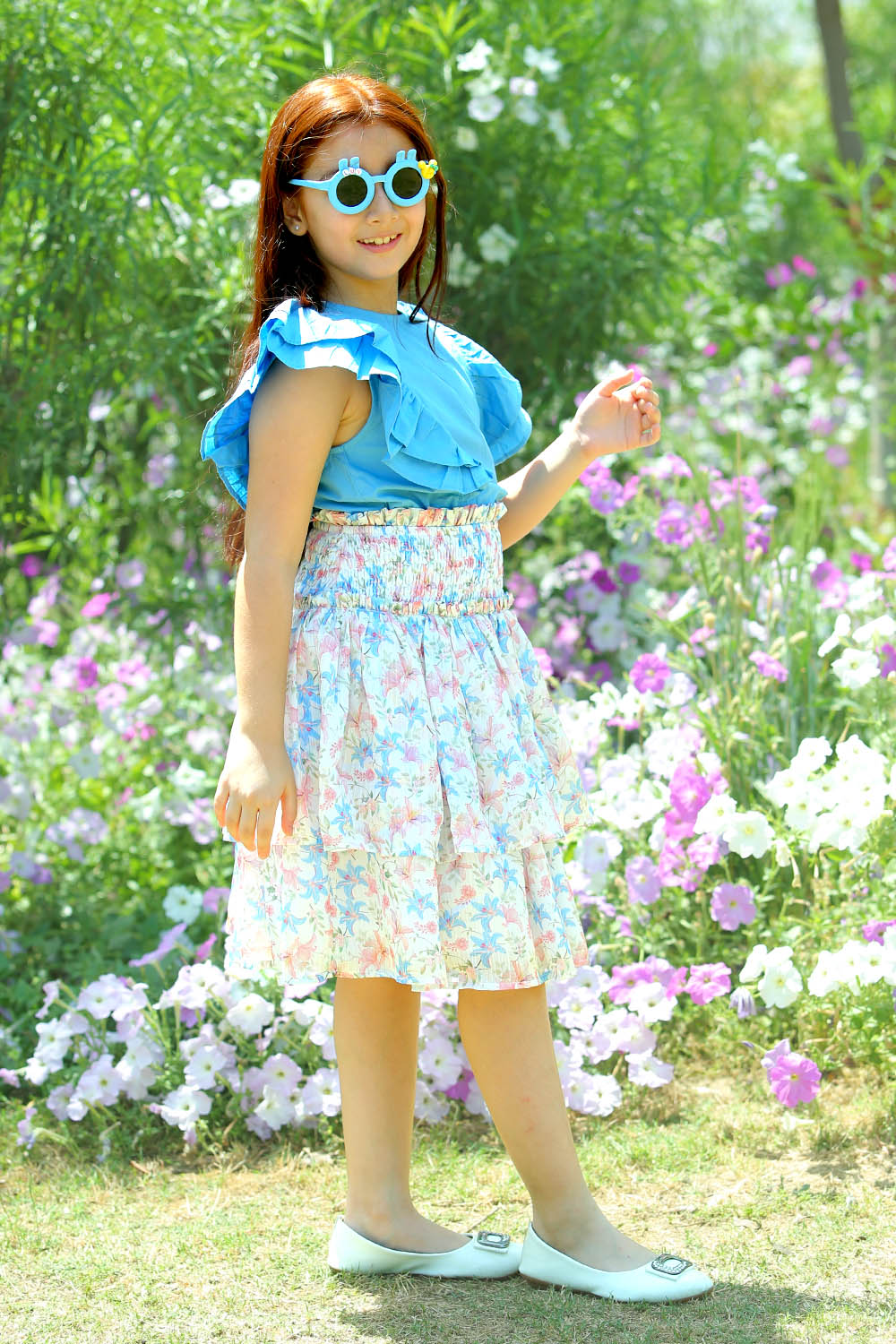 Freya Ruffle Top & Skirt