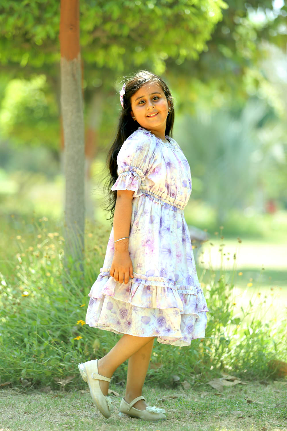 Kiara Petal Glow Dress